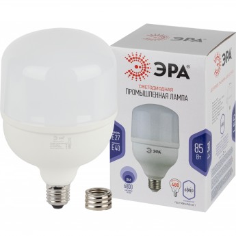 Лампа светодиодная ЭРА STD LED POWER T140-85W-6500-E27/E40 Е27 / Е40 85Вт колокол холодный дневной свет