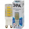 Лампа светодиодная ЭРА Б0027864 JCD-5w-220V-corn ceramics-840-G9 400лм B0027864