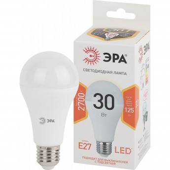 Лампа светодиодная ЭРА LED A65-30W-827-E27 A65 30Вт груша E27 тепл. бел. Б0048015