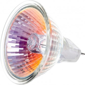 Лампочка галогенная ЭРА GU5.3-JCDR MR16-75W-230V-CL GU5.3 75Вт софит теплый белый свет