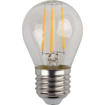 Лампочка светодиодная ЭРА F-LED P45-11W-840-E27 Е27 / Е27 11Вт филамент шар нейтральный белый свет