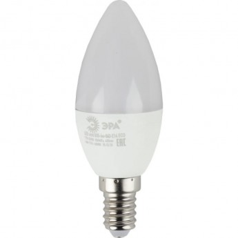 Лампочка светодиодная ЭРА RED LINE ECO LED B35-6W-840-E14 E14 / Е14 6Вт свеча нейтральный белый свет
