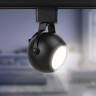 Трековый светильник однофазный ЭРА TR35-GU10 BK под лампу MR16 черный B0053296